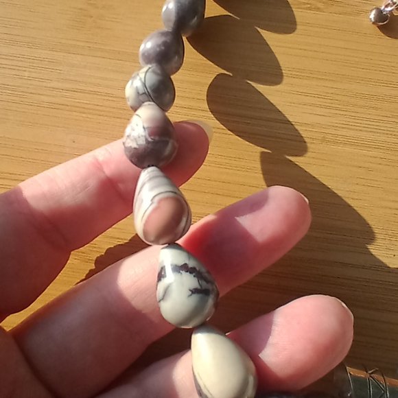 Jay King DTR mine finds Jasper necklace large pendant 925 Stunning - Picture 14 of 16